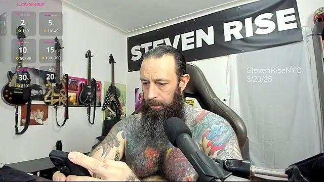 StevenRiseNYC online show from March 20, 10:40 pm