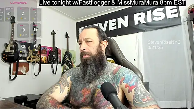 StevenRiseNYC online show from March 21, 1:01 pm