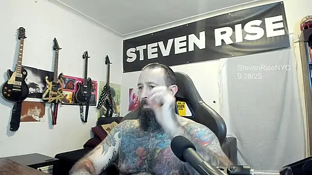 StevenRiseNYC online show from September 28, 10:15 pm