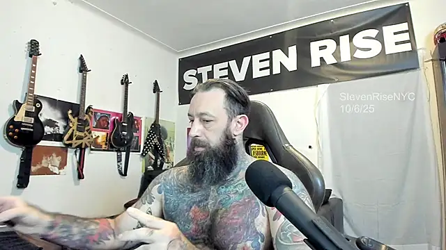 StevenRiseNYC online show from October 6, 12:57 pm