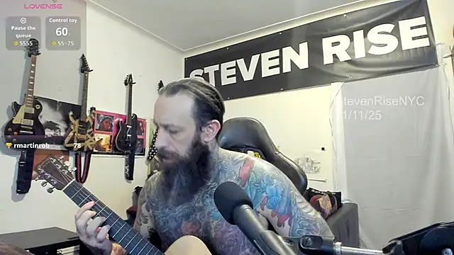 StevenRiseNYC online show from November 12, 2:56 am