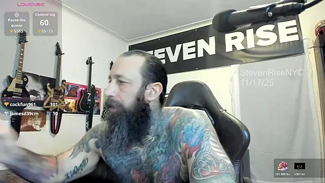 StevenRiseNYC online show from November 18, 1:55 am