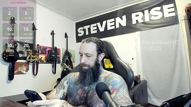 StevenRiseNYC online show from November 26, 12:06 pm