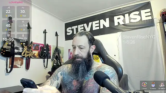 StevenRiseNYC online show from January 8, 12:51 pm