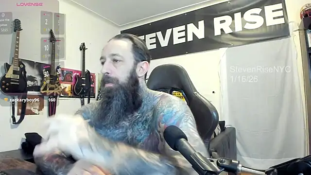 StevenRiseNYC online show from January 16, 5:17 pm