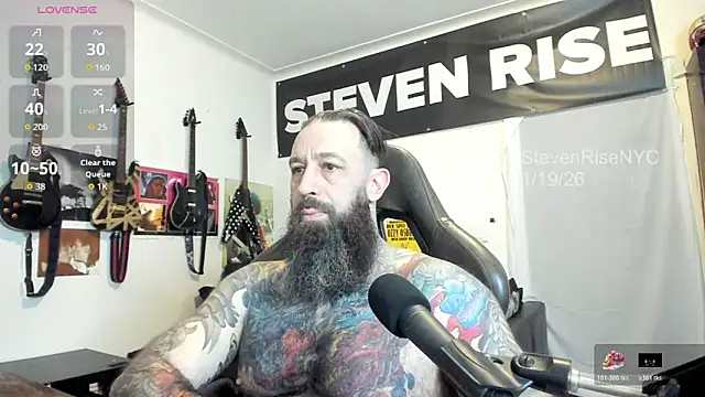 StevenRiseNYC online show from January 19, 2:10 pm