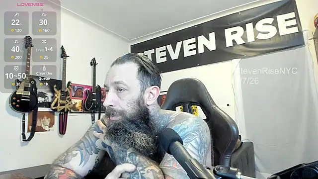 StevenRiseNYC online show from February 7, 12:20 pm