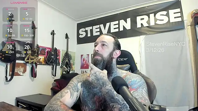 StevenRiseNYC online show from March 12, 12:44 pm
