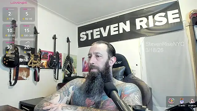 StevenRiseNYC online show from March 19, 12:14 am