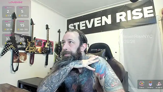 StevenRiseNYC online show from March 26, 12:11 pm