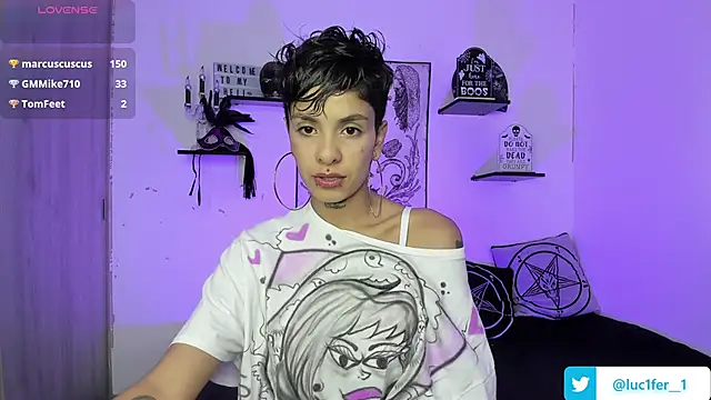 Snapshot of luci_fer_devil chatting on February 14, 4:52 pm luci fer devil online show from February 14, 4:52 pm
